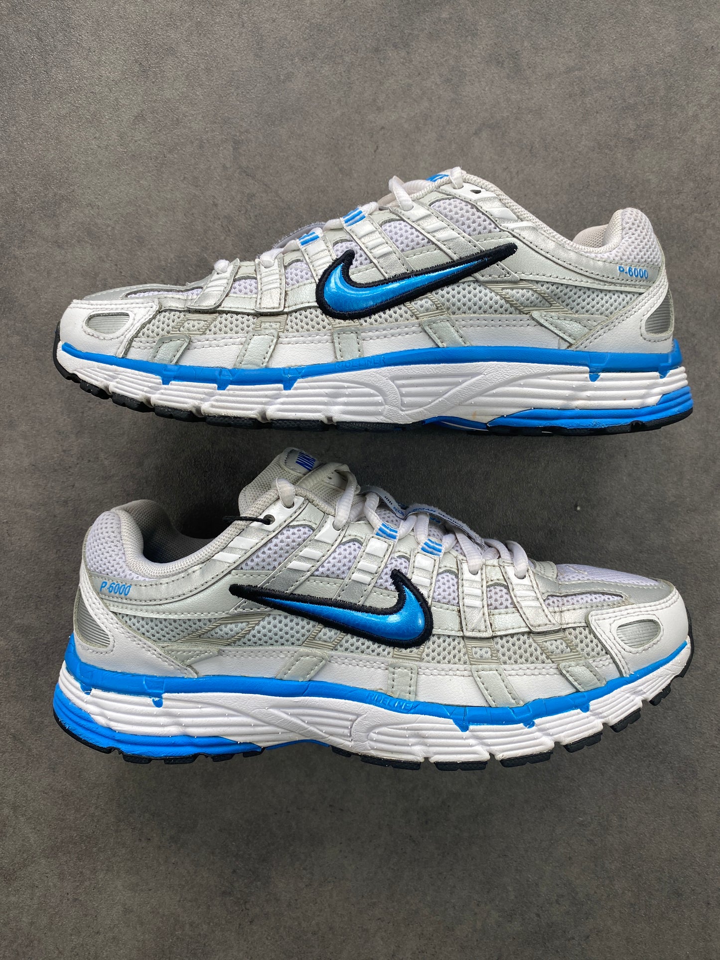 Nike P-6000 Metallic Platinum Photo Blue