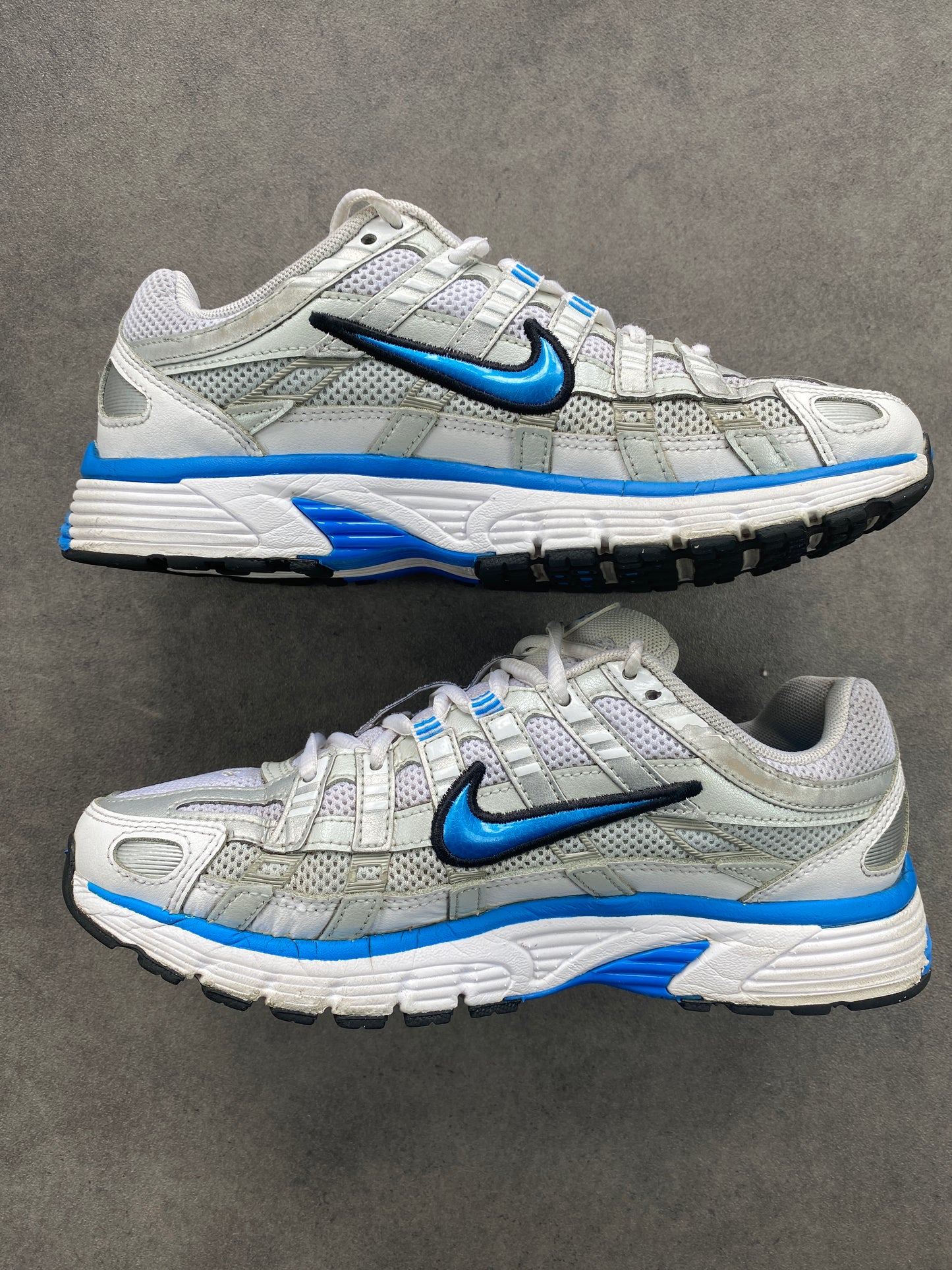 Nike P-6000 Metallic Platinum Photo Blue