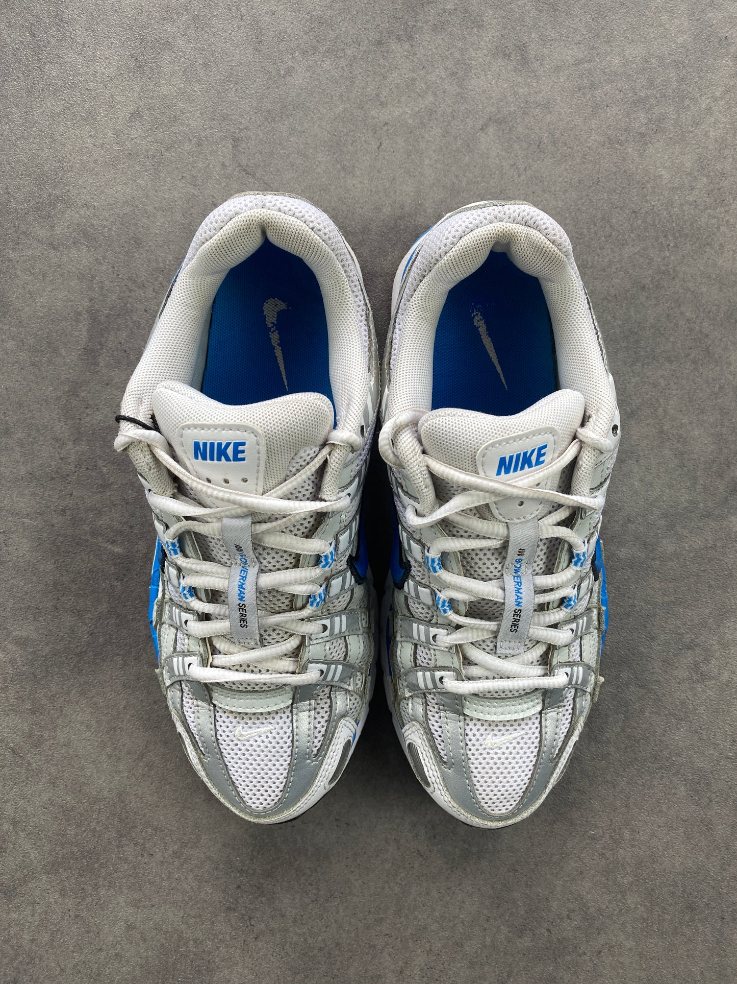 Nike P-6000 Metallic Platinum Photo Blue