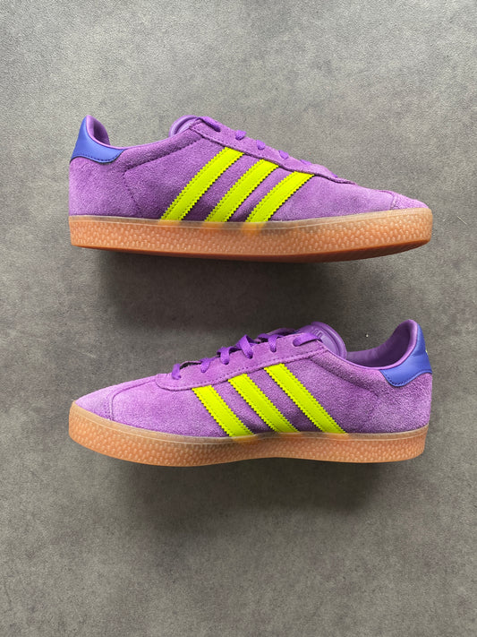 Adidas Gazelle Active Purple Solar Yellow Collegiate Purple