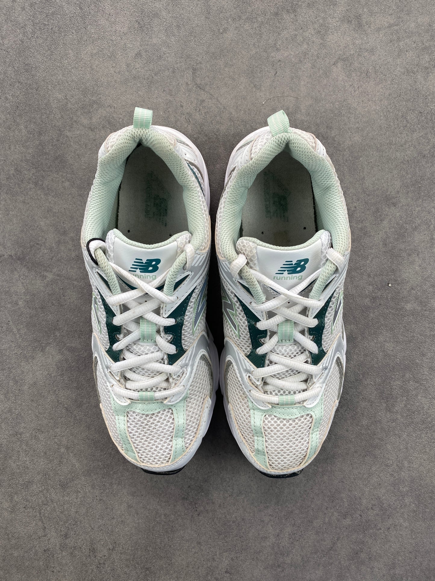 New Balance 530 White New Spruce