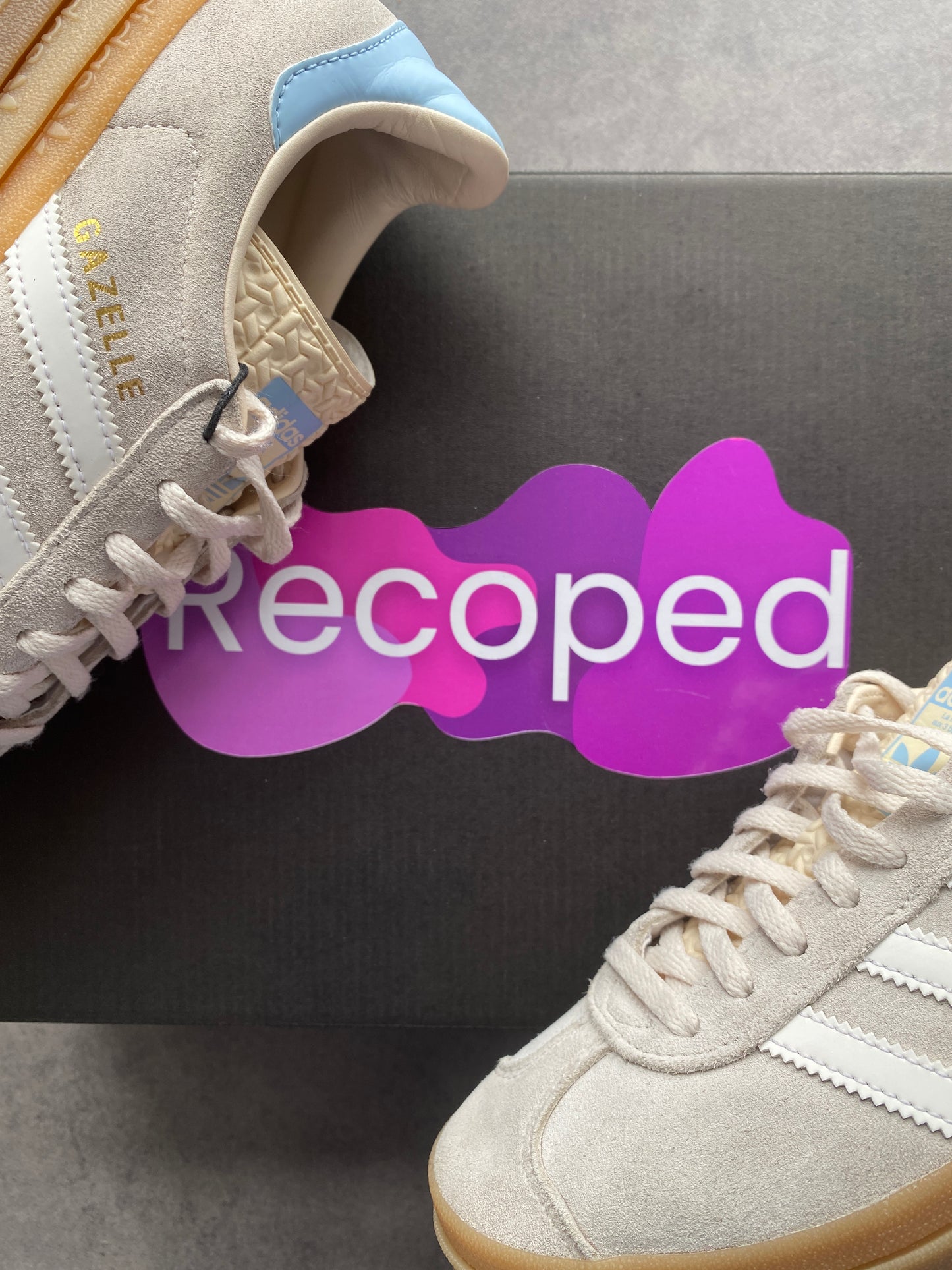 Adidas Gazelle Bold Wonder White Clear Sky