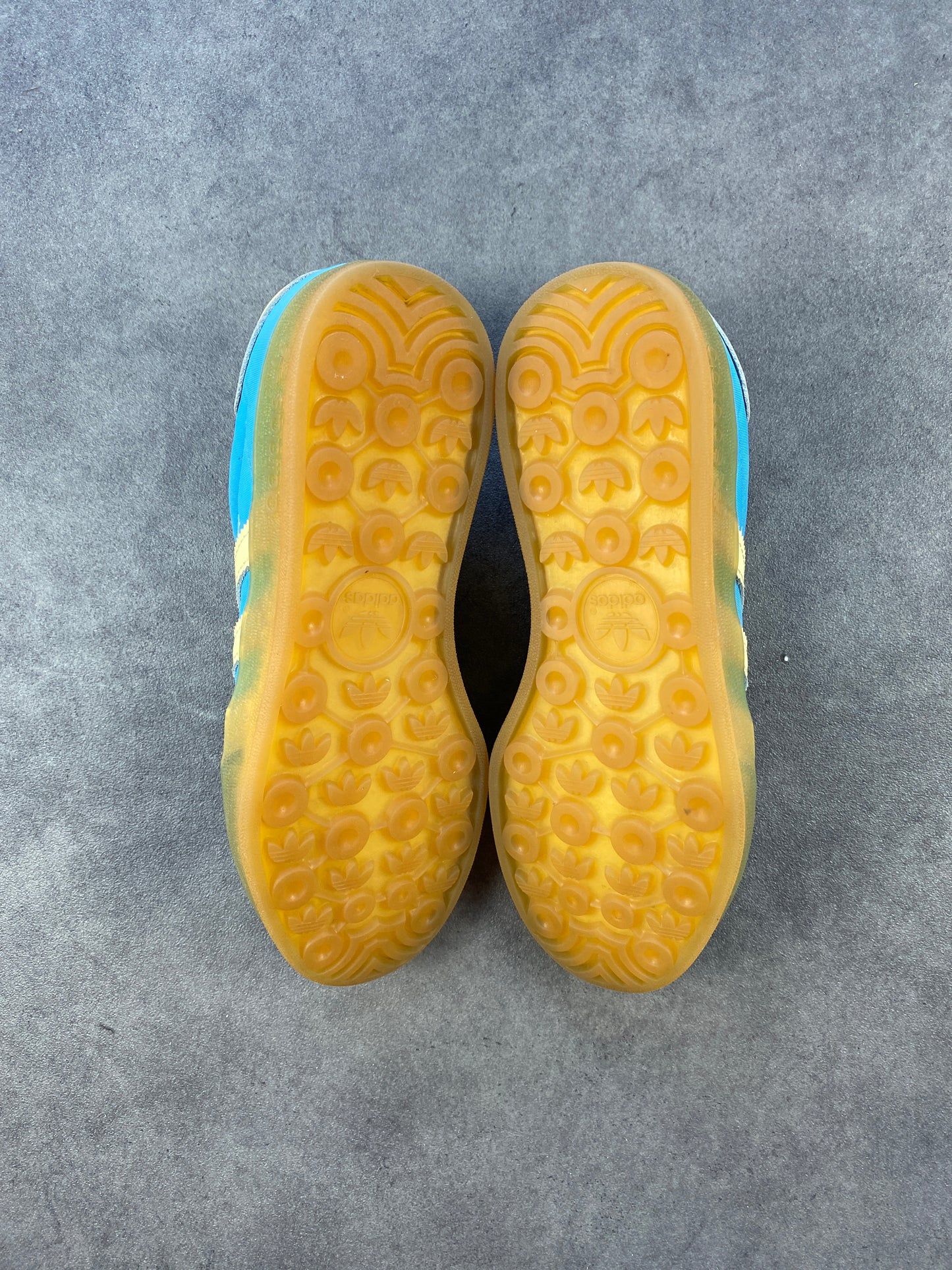 Adidas Gazelle Indoor Semi Blue Burst Almost Yellow