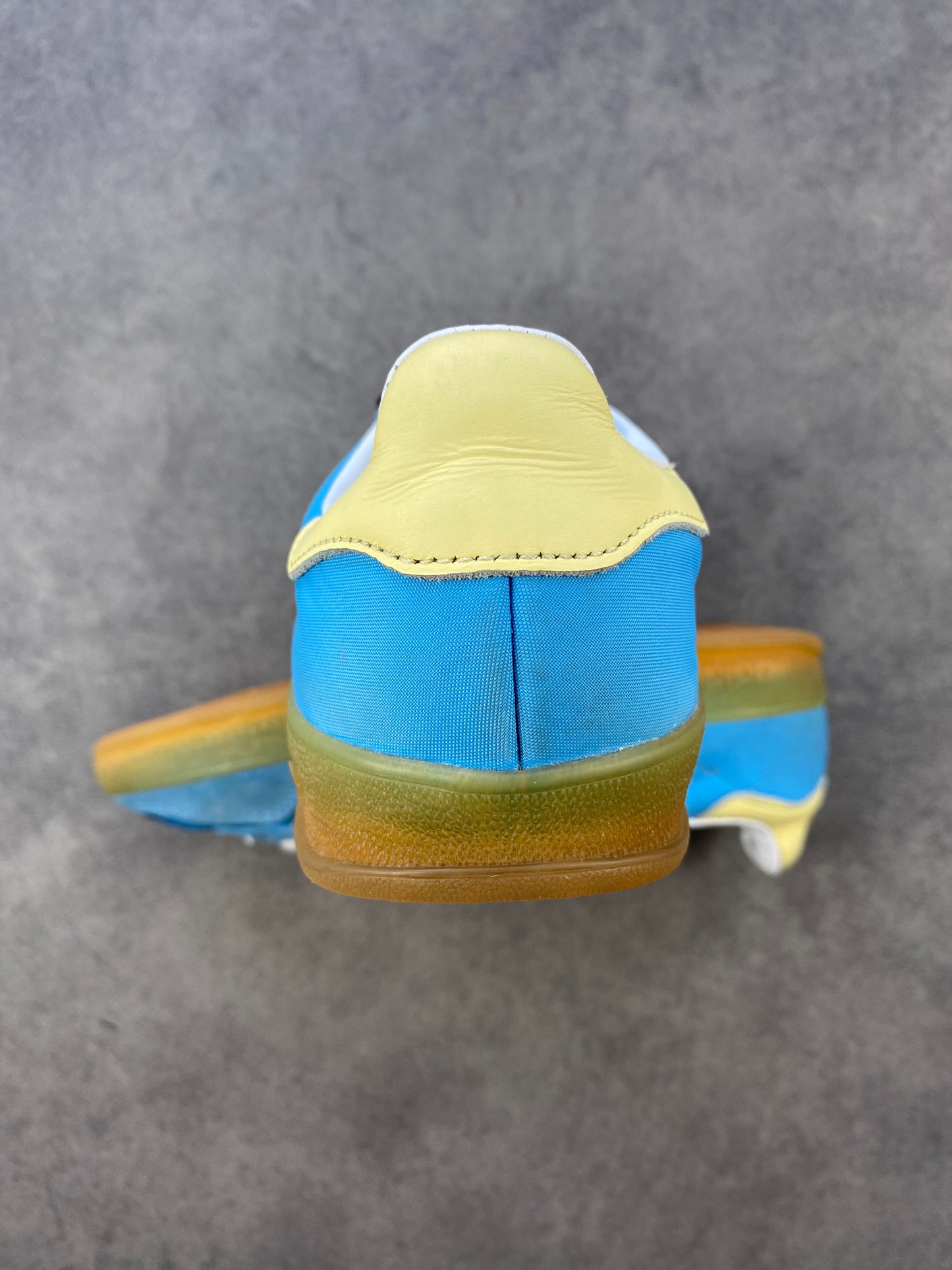 Adidas Gazelle Indoor Semi Blue Burst Almost Yellow