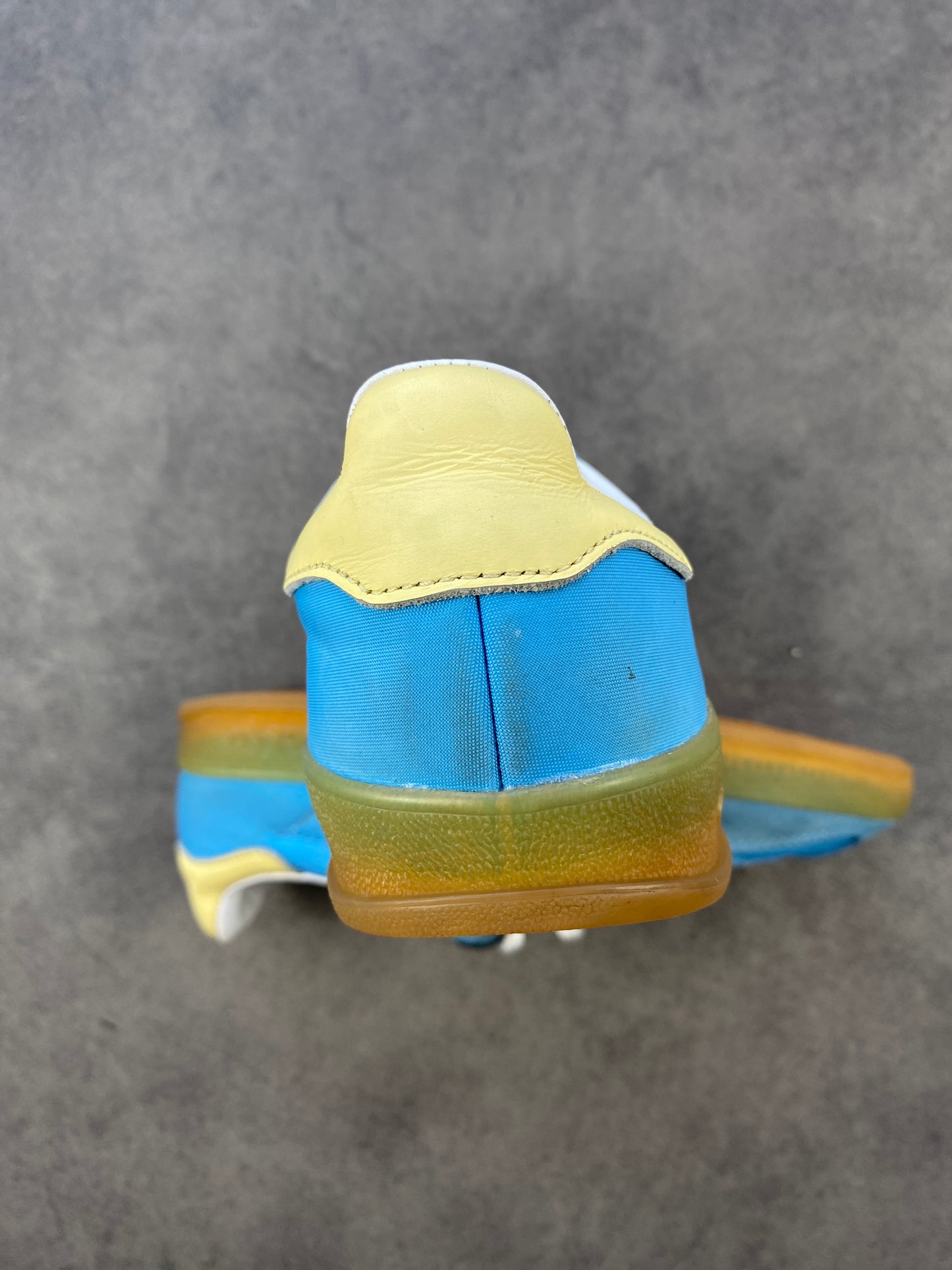 Adidas Gazelle Indoor Semi Blue Burst Almost Yellow