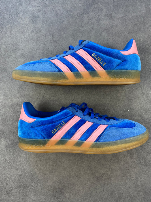 Adidas Gazelle Indoor Blue Semi Pink Spark