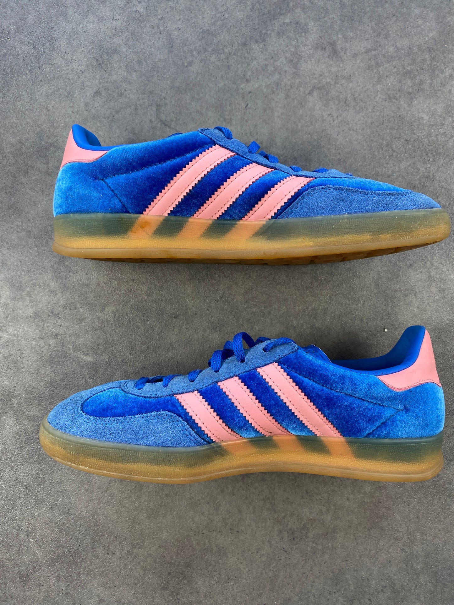 Adidas Gazelle Indoor Blue Semi Pink Spark