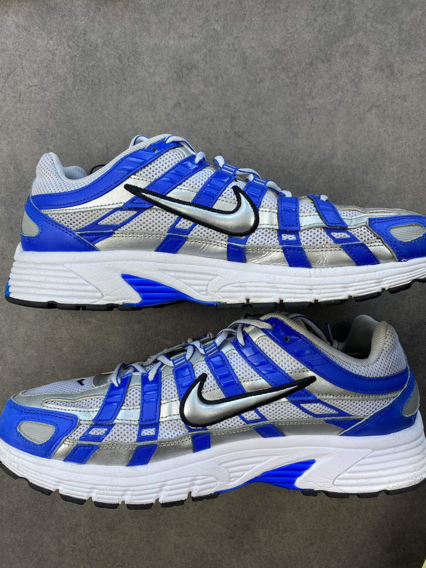 Nike P-6000 Racer Blue Metallic Silver White