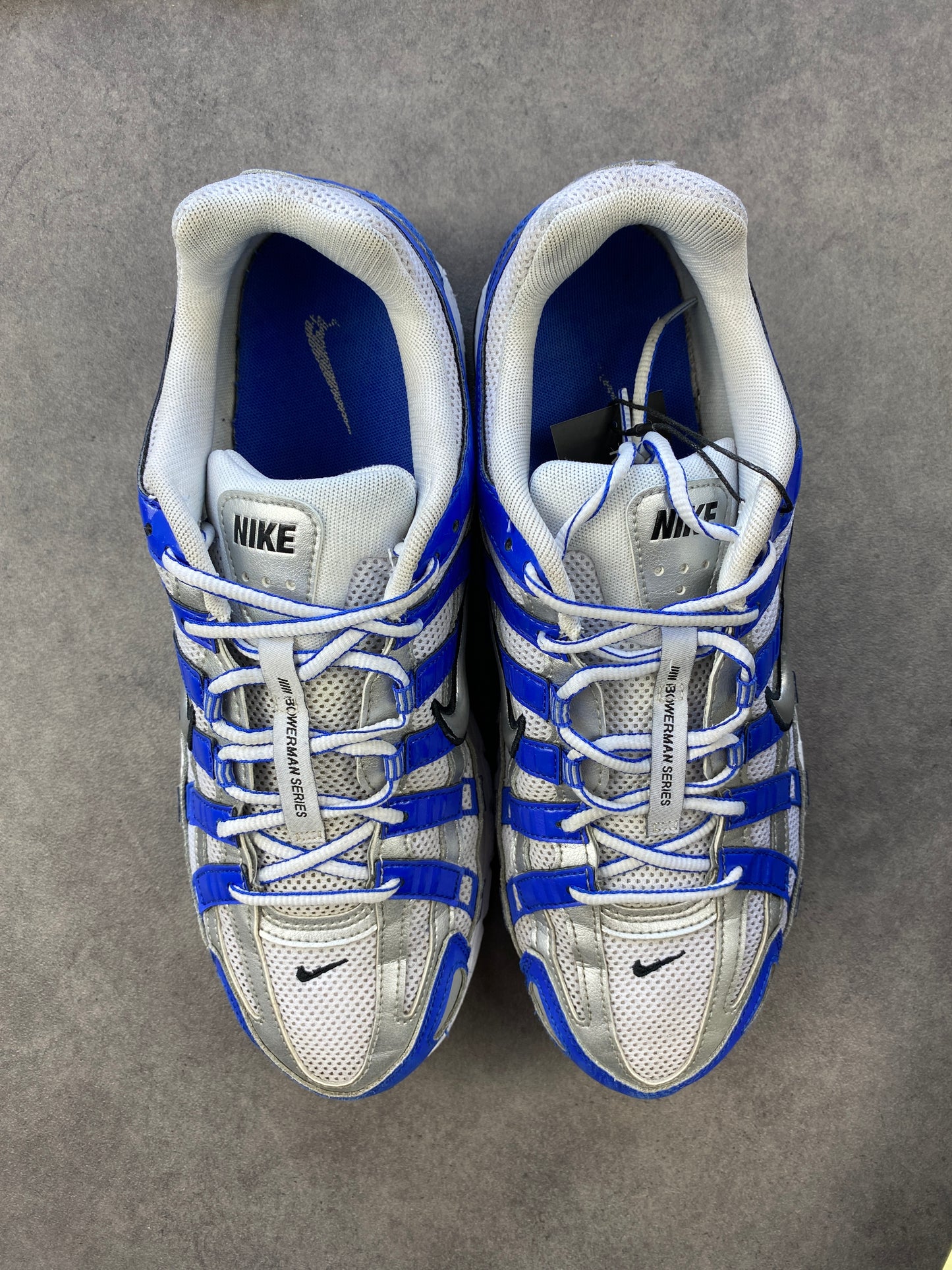 Nike P-6000 Racer Blue Metallic Silver White