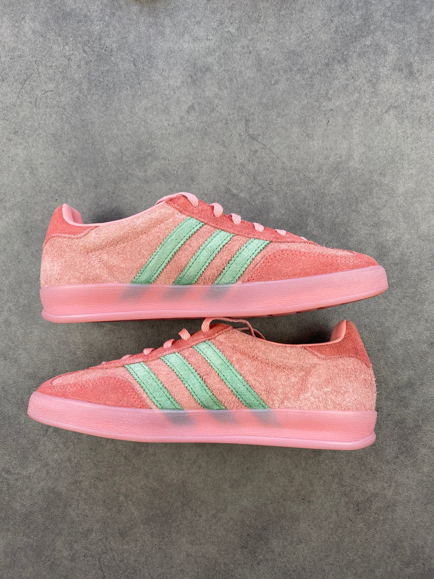 Adidas Gazelle Indoor Semi Pink Spark Preloved Scarlet