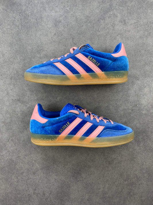 Adidas Gazelle Indoor Blue Semi Pink Spark