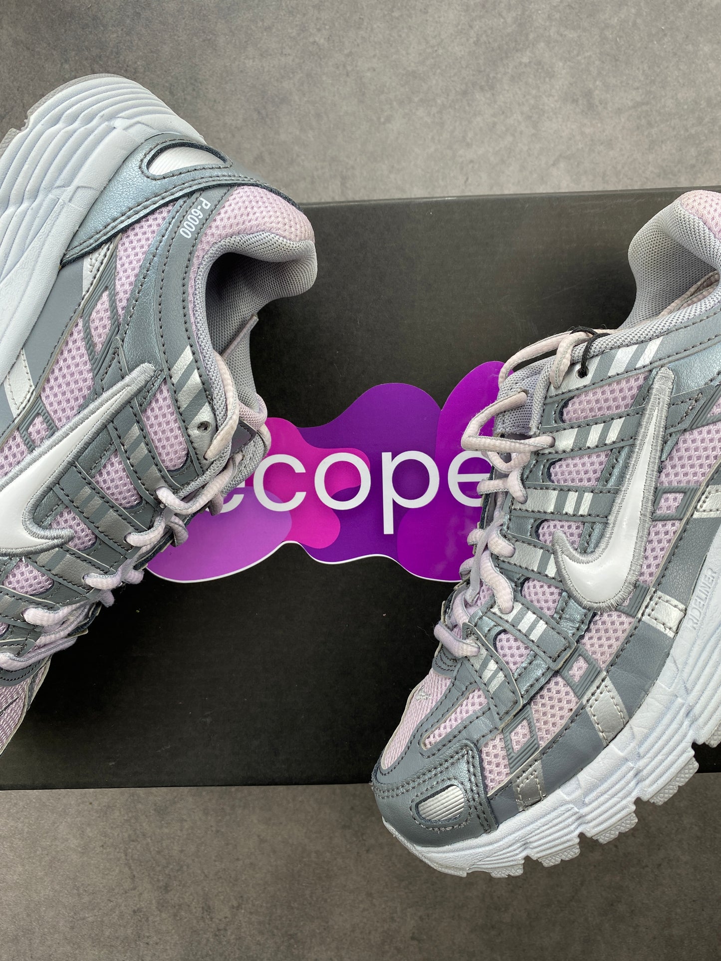 Nike P-6000 Doll Smoke Grey Metallic Silver White