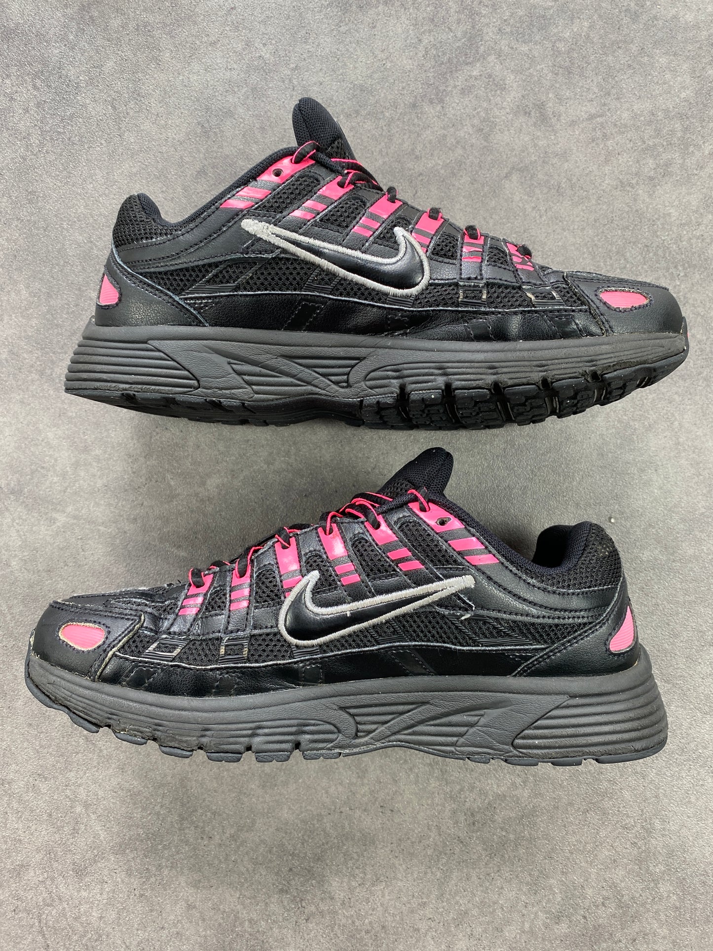 Nike P-6000 Pink Blast Metallic Silver Black