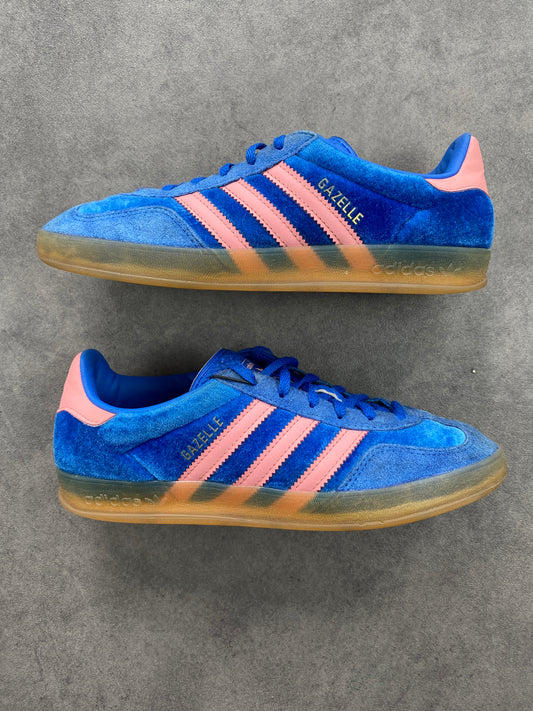 Adidas Gazelle Indoor Blue Semi Pink Spark