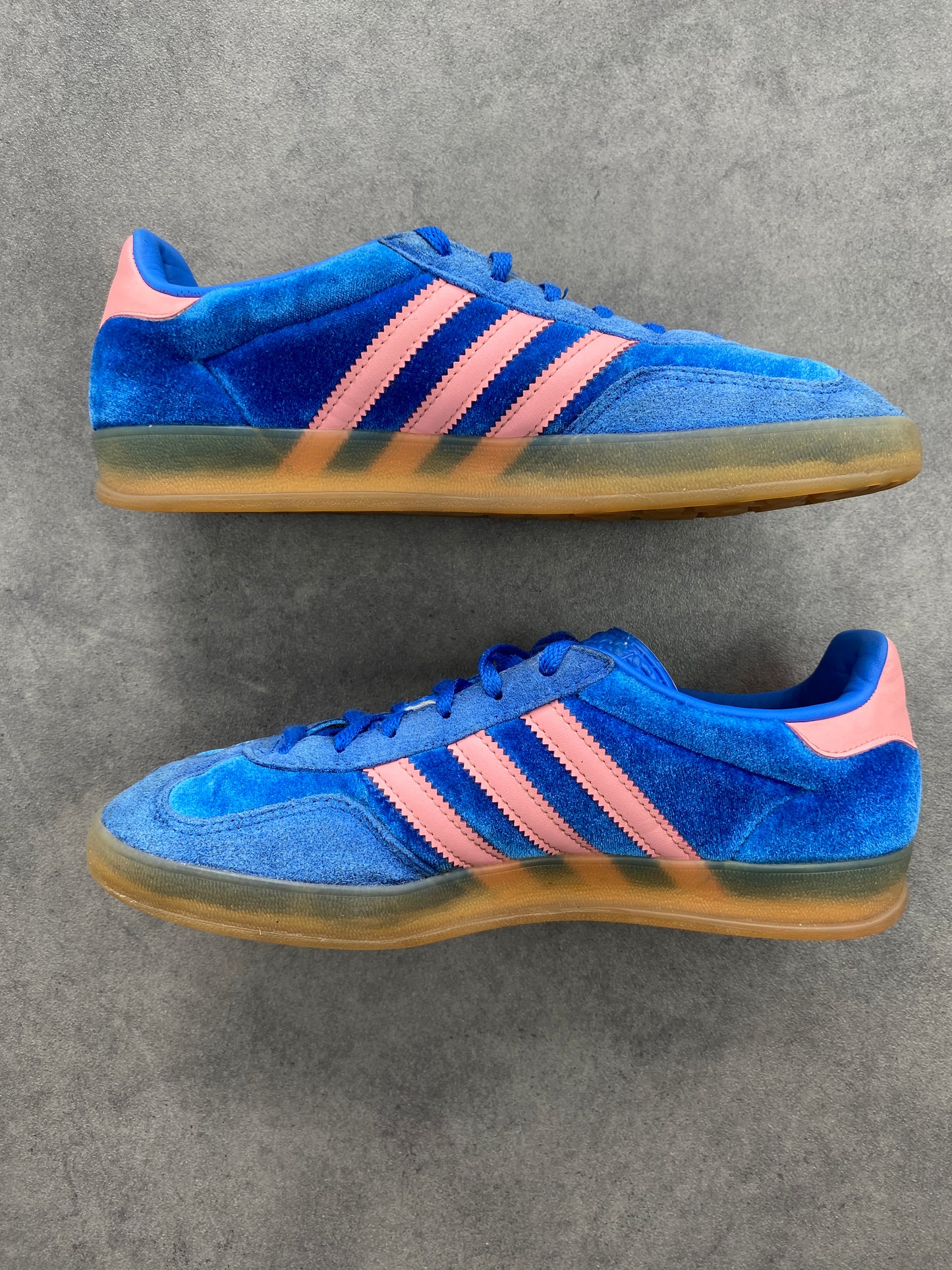 Adidas Gazelle Indoor Blue Semi Pink Spark