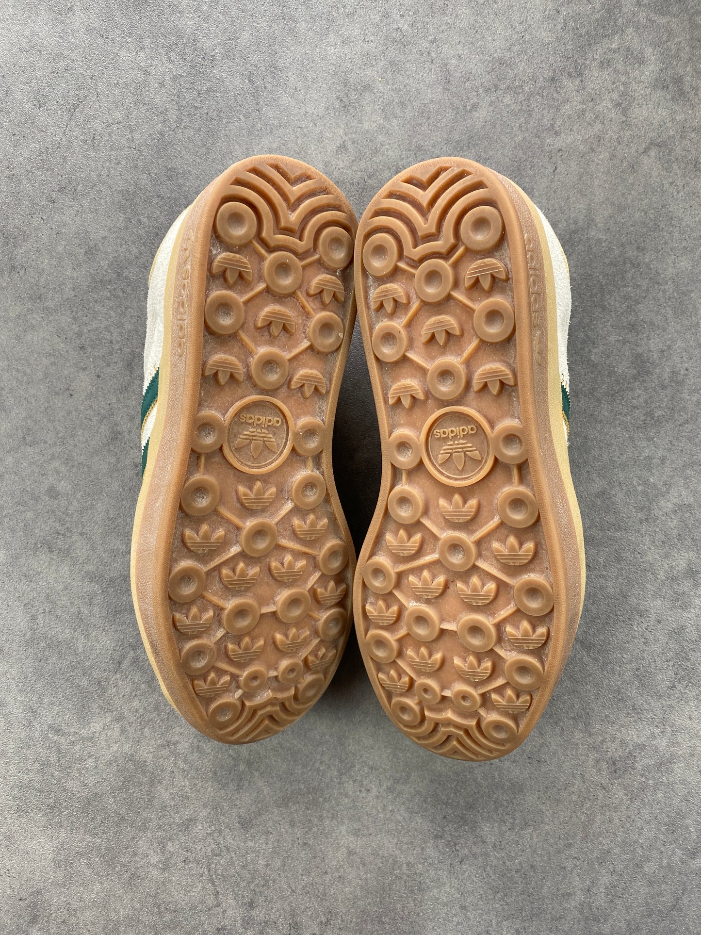 Adidas Gazelle Bold Magic Beige Collegiate Green