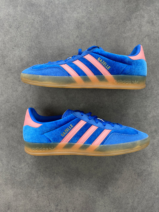 Adidas Gazelle Indoor Blue Semi Pink Spark