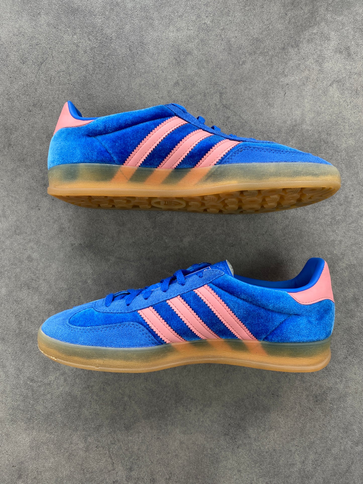 Adidas Gazelle Indoor Blue Semi Pink Spark