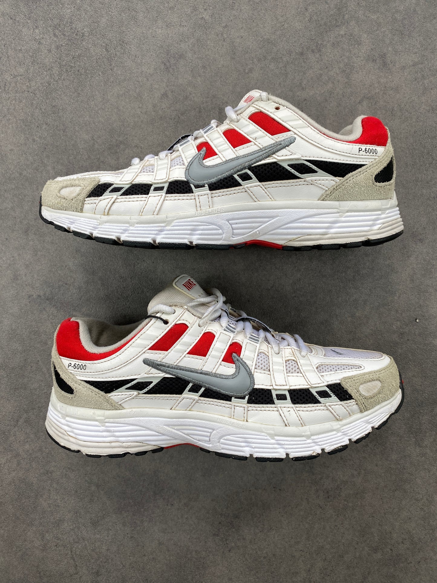 Nike P-6000 White University Red