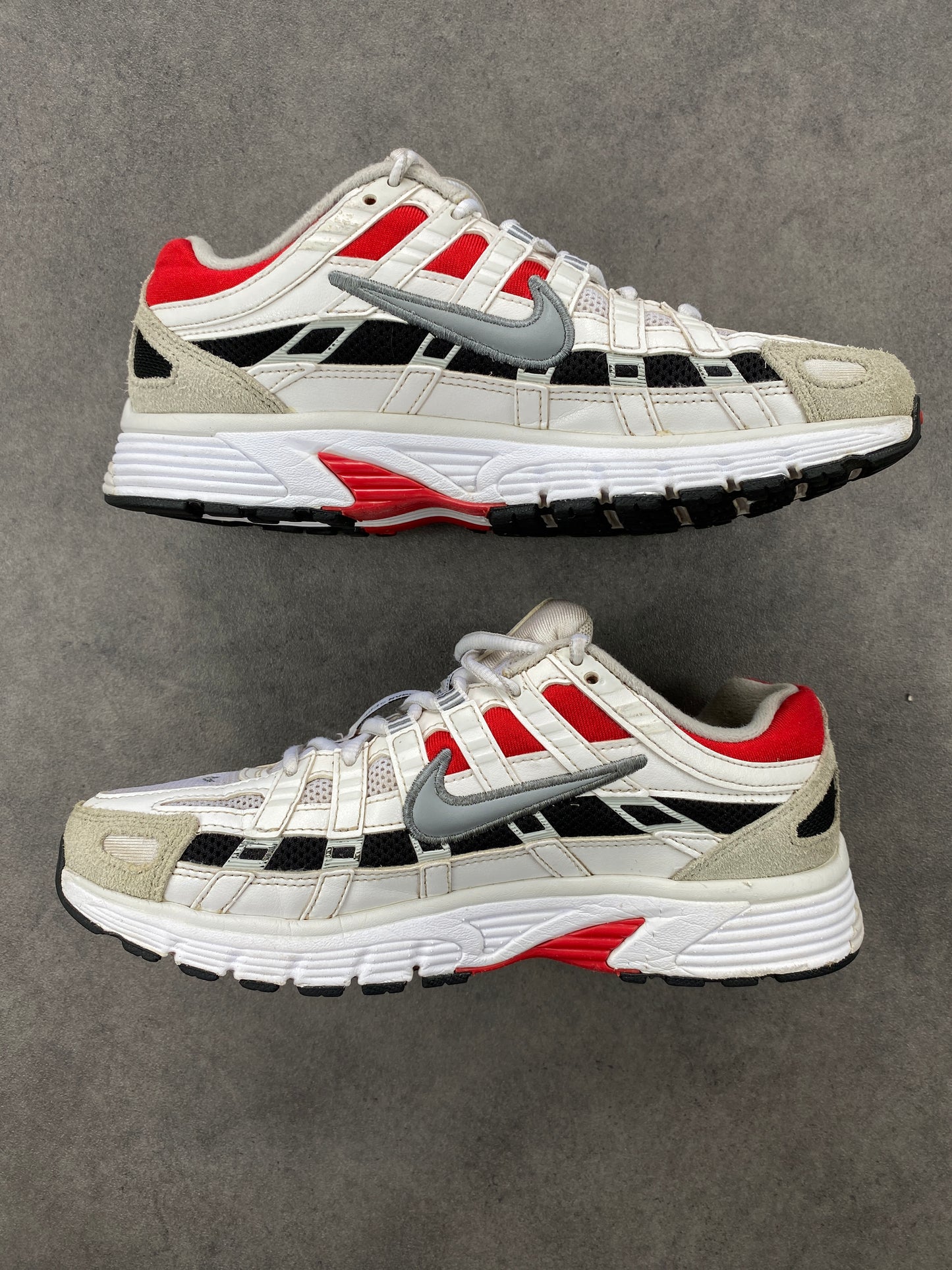 Nike P-6000 White University Red