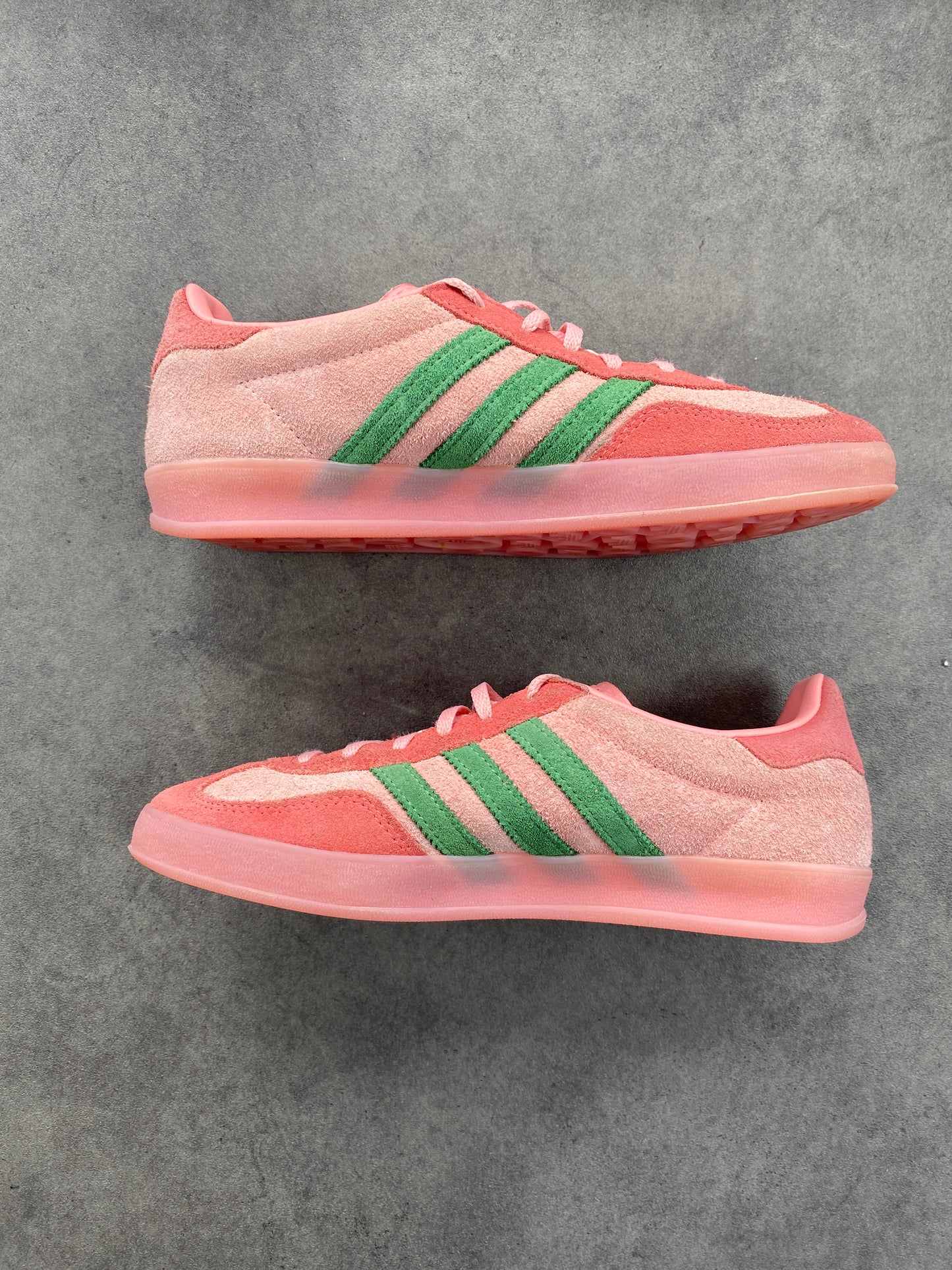 Adidas Gazelle Indoor Semi Pink Spark Preloved Scarlet