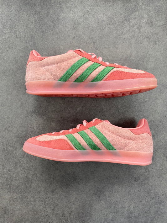 Adidas Gazelle Indoor Semi Pink Spark Preloved Scarlet