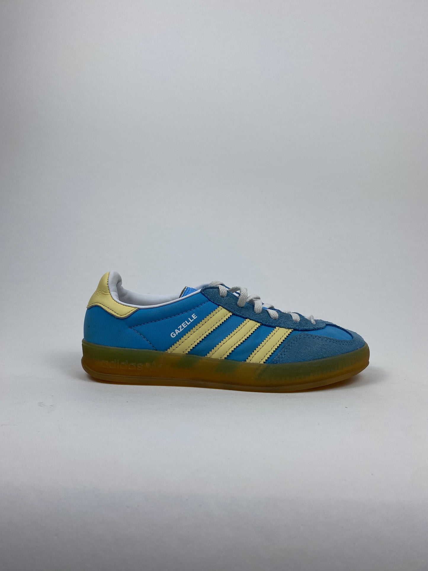 adidas Gazelle Indoor Semi Blue Burst Almost Yellow (Taille 36)
