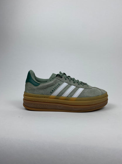 adidas Gazelle Bold Silver Green Gum (Taille 37 1/3)
