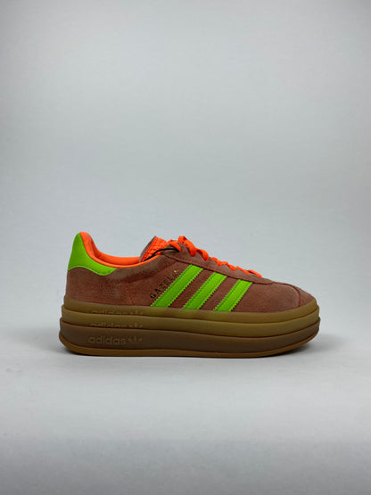 adidas Gazelle Bold Solar Orange Solar Green (Taille 37 1/3)