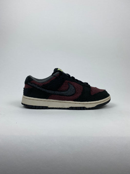 Nike Dunk Low SE Fleece Pack Bordeaux Crush (Taille 38,5)