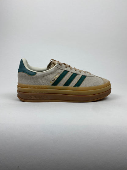 adidas Gazelle Bold Magic Beige Collegiate Green (Taille 39 1/3)