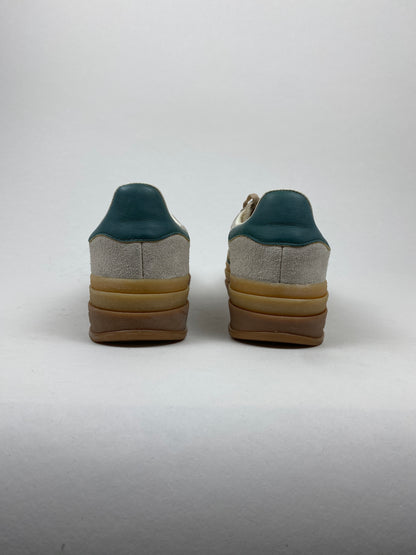 adidas Gazelle Bold Magic Beige Collegiate Green (Taille 39 1/3)