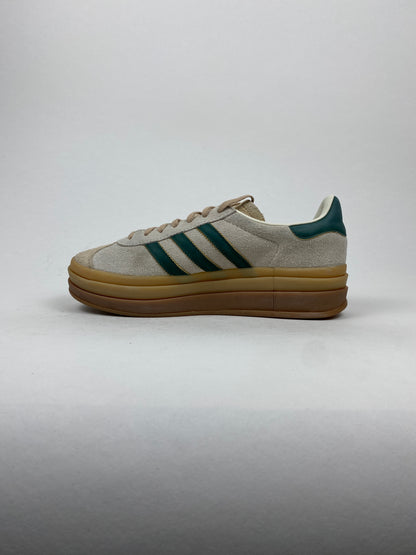 adidas Gazelle Bold Magic Beige Collegiate Green (Taille 39 1/3)