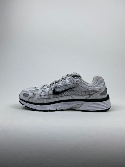 Nike P-6000 White Metallic Silver Black (Taille 38,5)