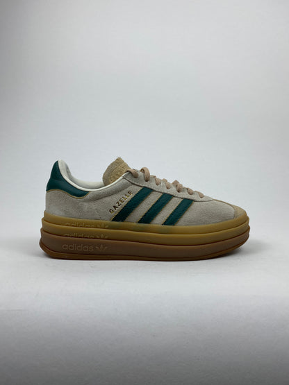 adidas Gazelle Bold Magic Beige Collegiate Green (Taille 38)