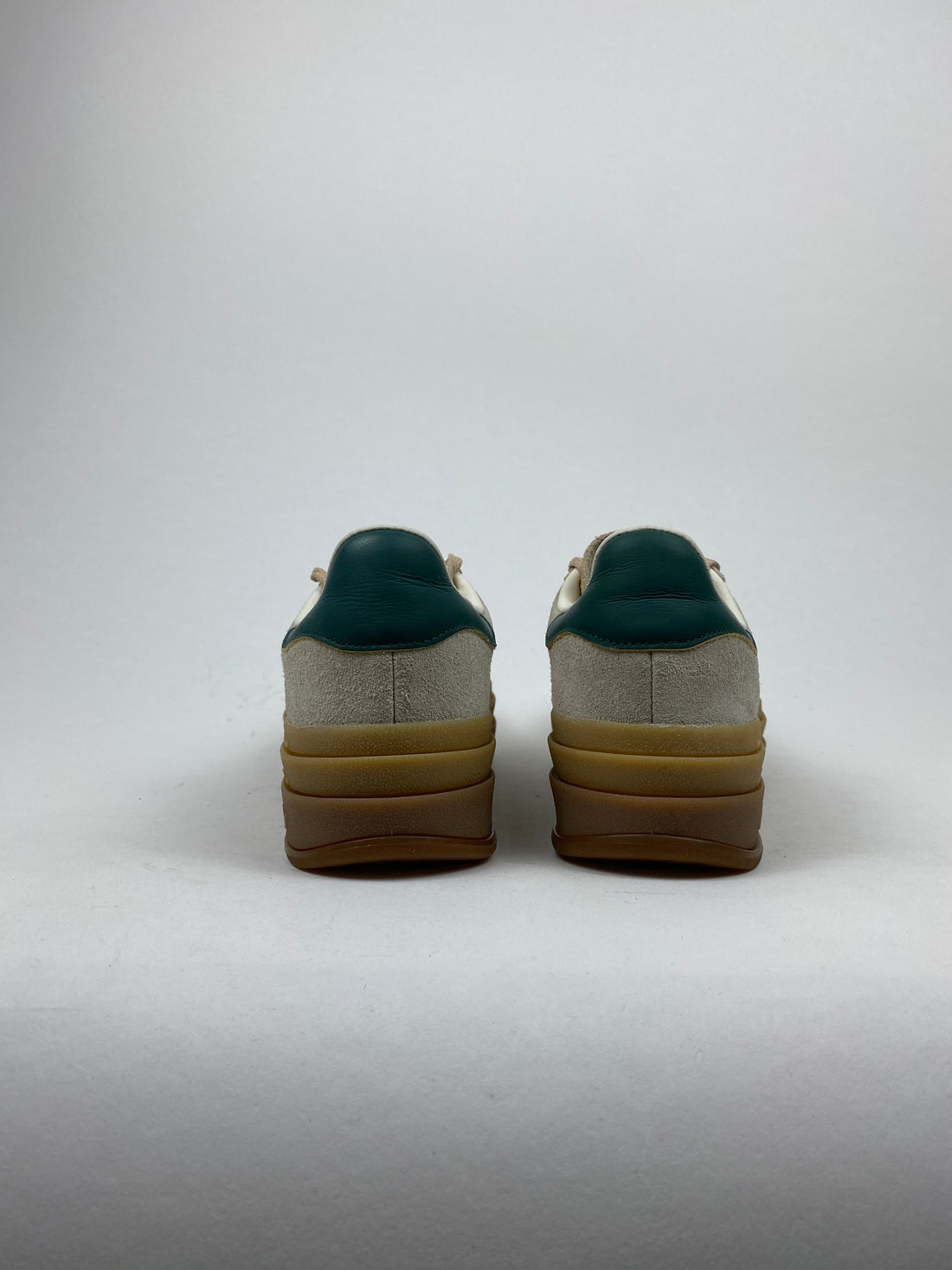 adidas Gazelle Bold Magic Beige Collegiate Green