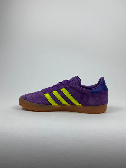 adidas Gazelle Active Purple Solar Yellow Collegiate Purple (Taille 37 1/3)