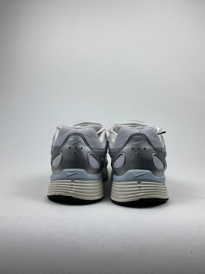Nike P-6000 White Blue Tint Sail Metallic Silver (Taille 43)