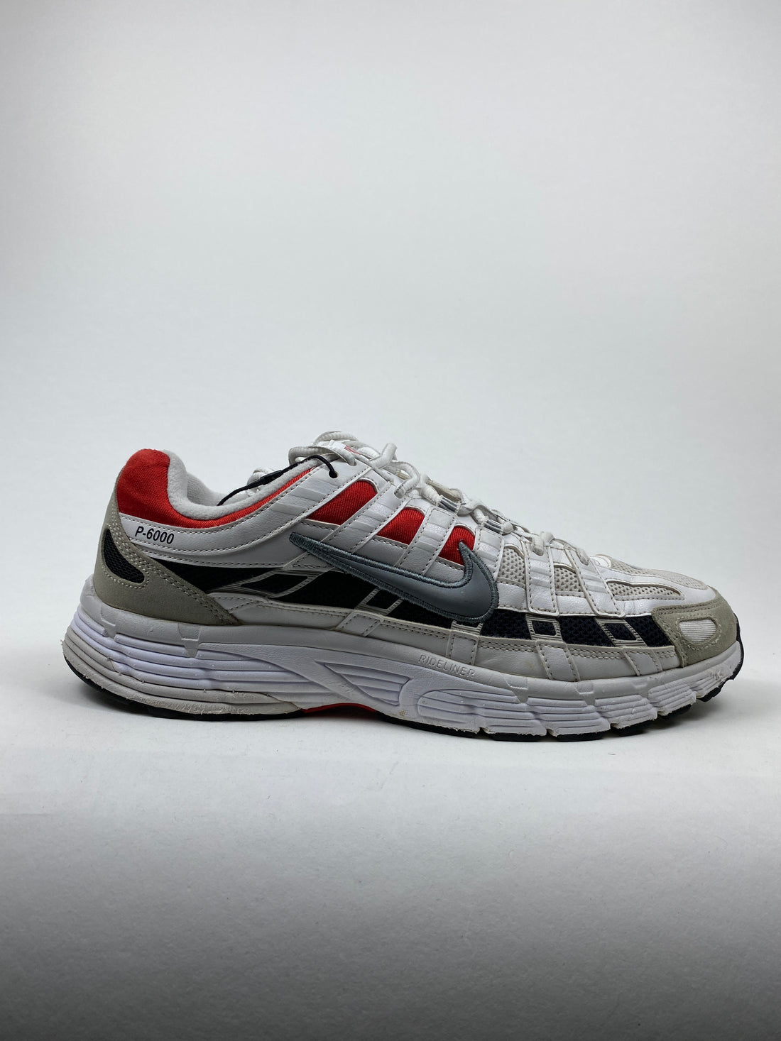 Nike P-6000 White University Red