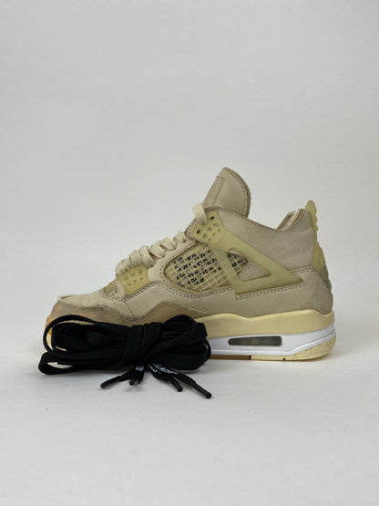 Jordan 4 Retro Off-White Sail (Taille 35,5)