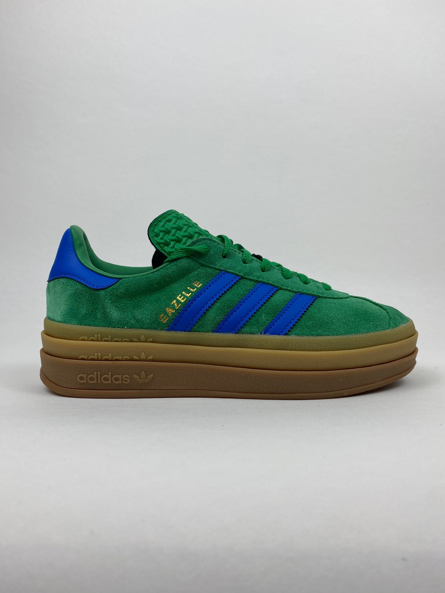 Adidas Gazelle Bold Green Blue Gum (Taille 38)