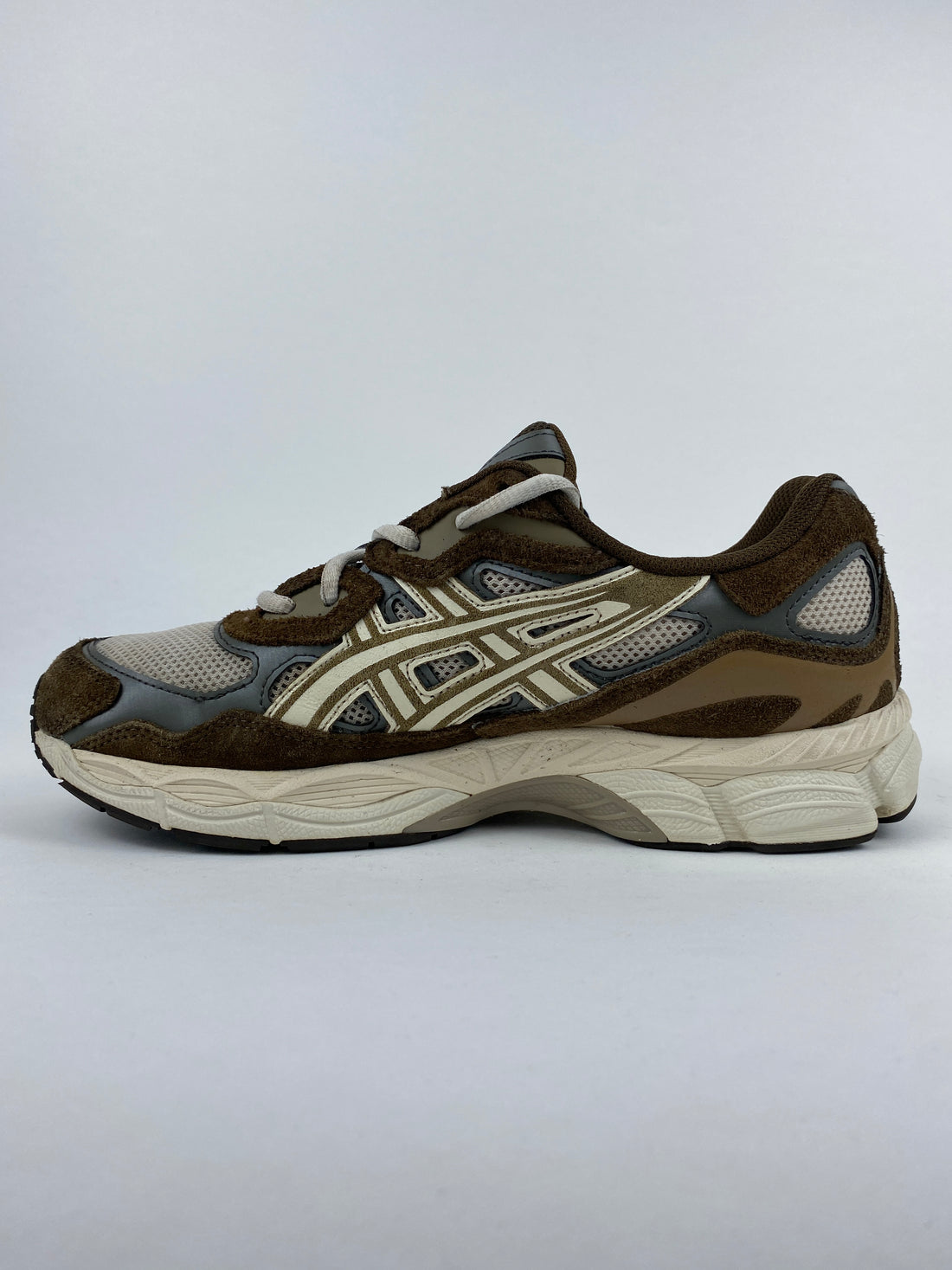 ASICS Gel-NYC Brown White Blue