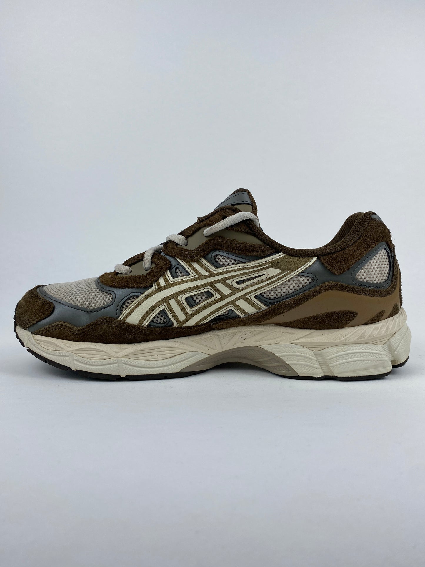 ASICS Gel-NYC Brown White Blue (Taille 42)