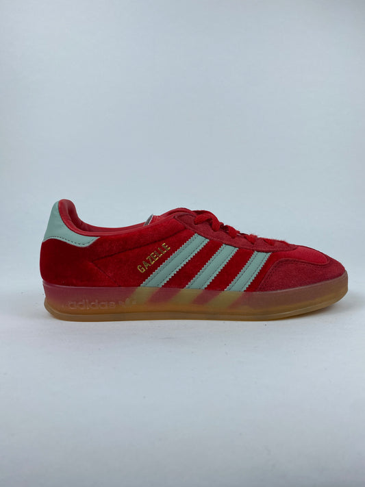 Adidas Gazelle Indoor Better Scarlet Hazy Green (Taille 37 1/3)