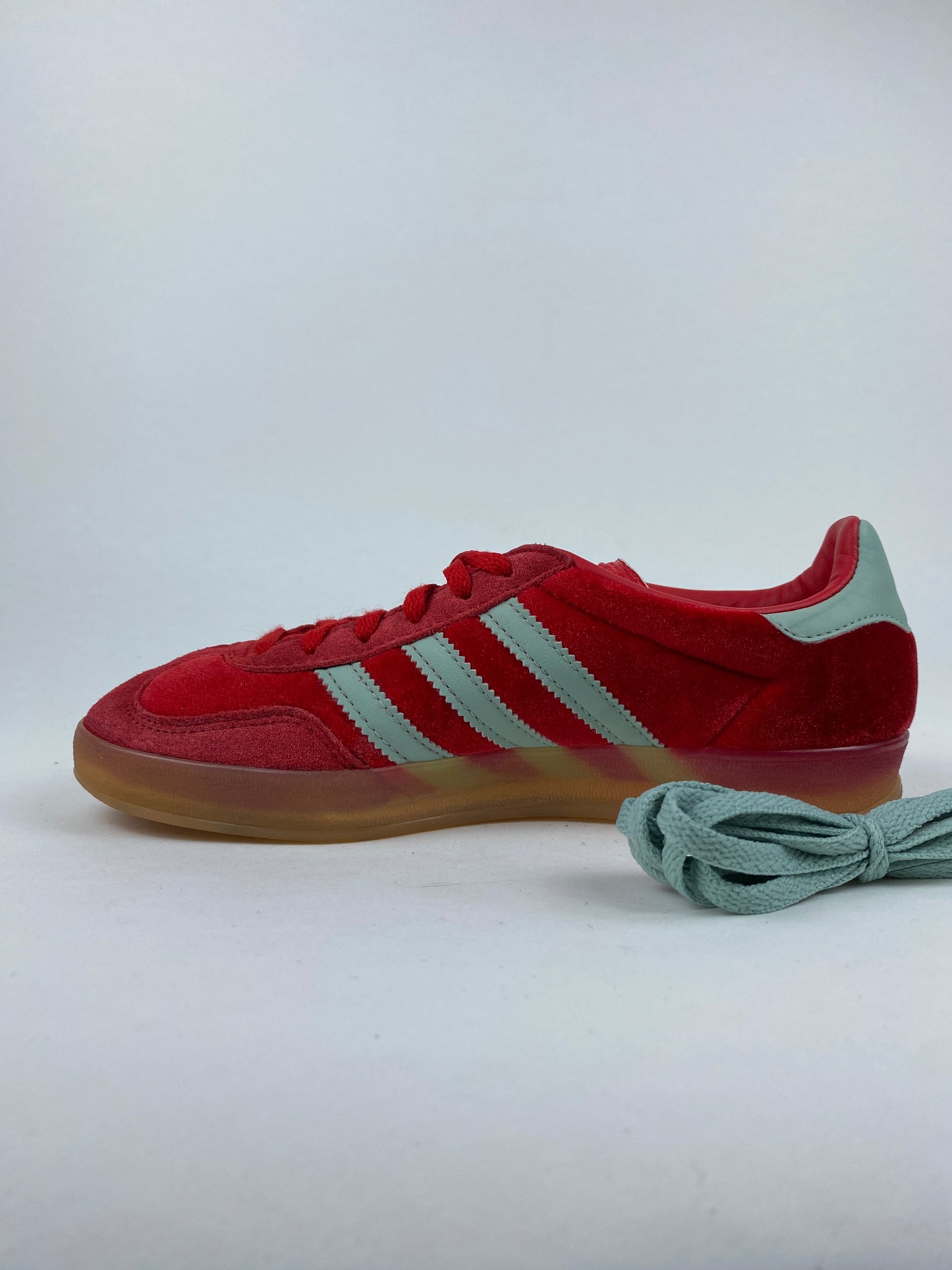Adidas Gazelle Indoor Better Scarlet Hazy Green (Taille 37 1/3)