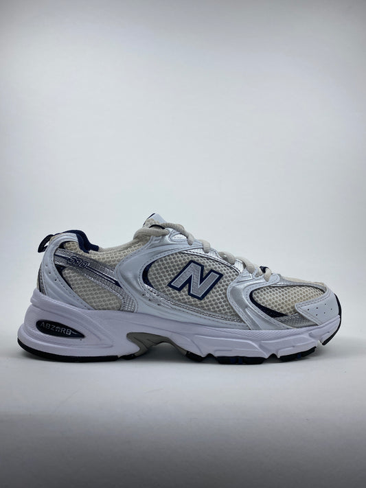New Balance 530 White Silver Navy (Taille 37,5)