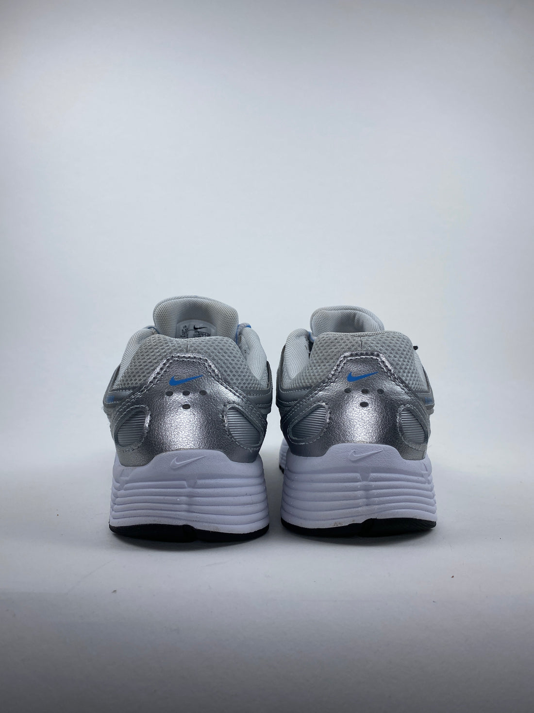 Nike P-6000 Metallic Platinum University Blue