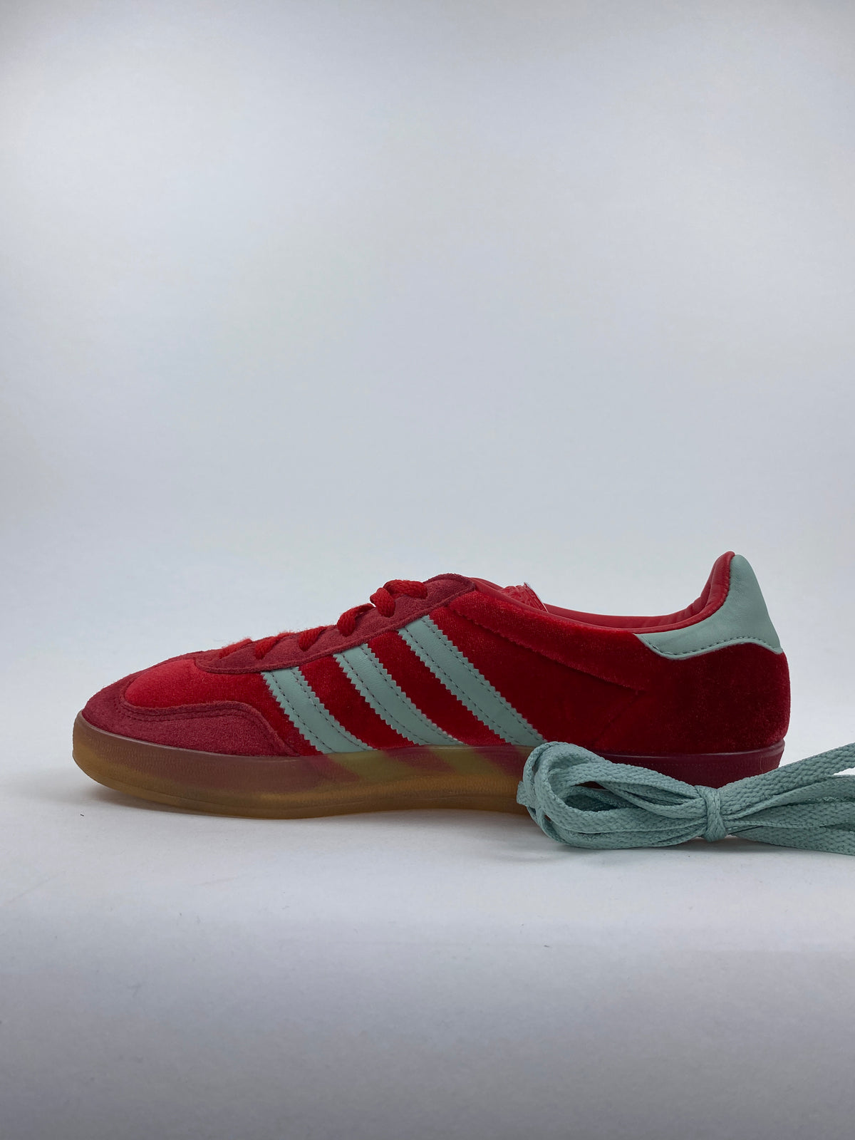 Adidas Gazelle Indoor Better Scarlet Hazy Green (Taille 37 1/3)