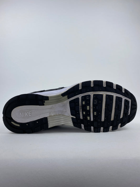 Nike P-6000 Black White Metallic Silver (Taille 45)