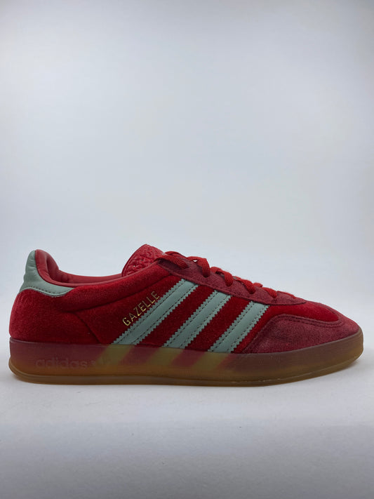 Adidas Gazelle Indoor Better Scarlet Hazy Green (Taille 38 2/3)